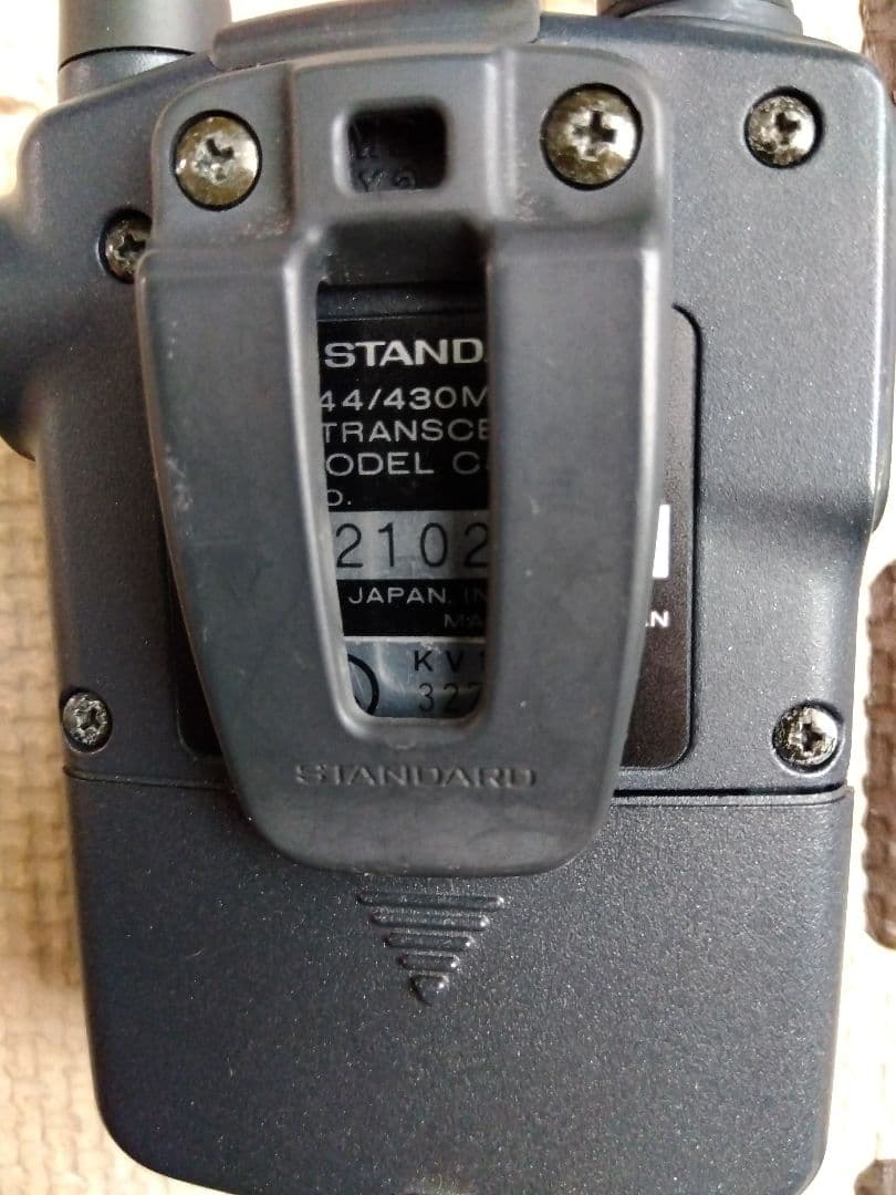 イヤホンマイク・スピーカー付きスタンダード　C501受信改造済（現状）