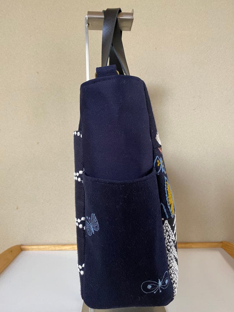 ミナペルホネン　ハンドメイド　トートバック