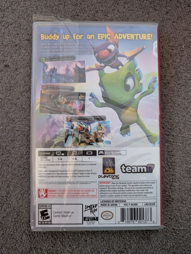 Nintendo Switch Yooka-Laylee - Nintendo Switch