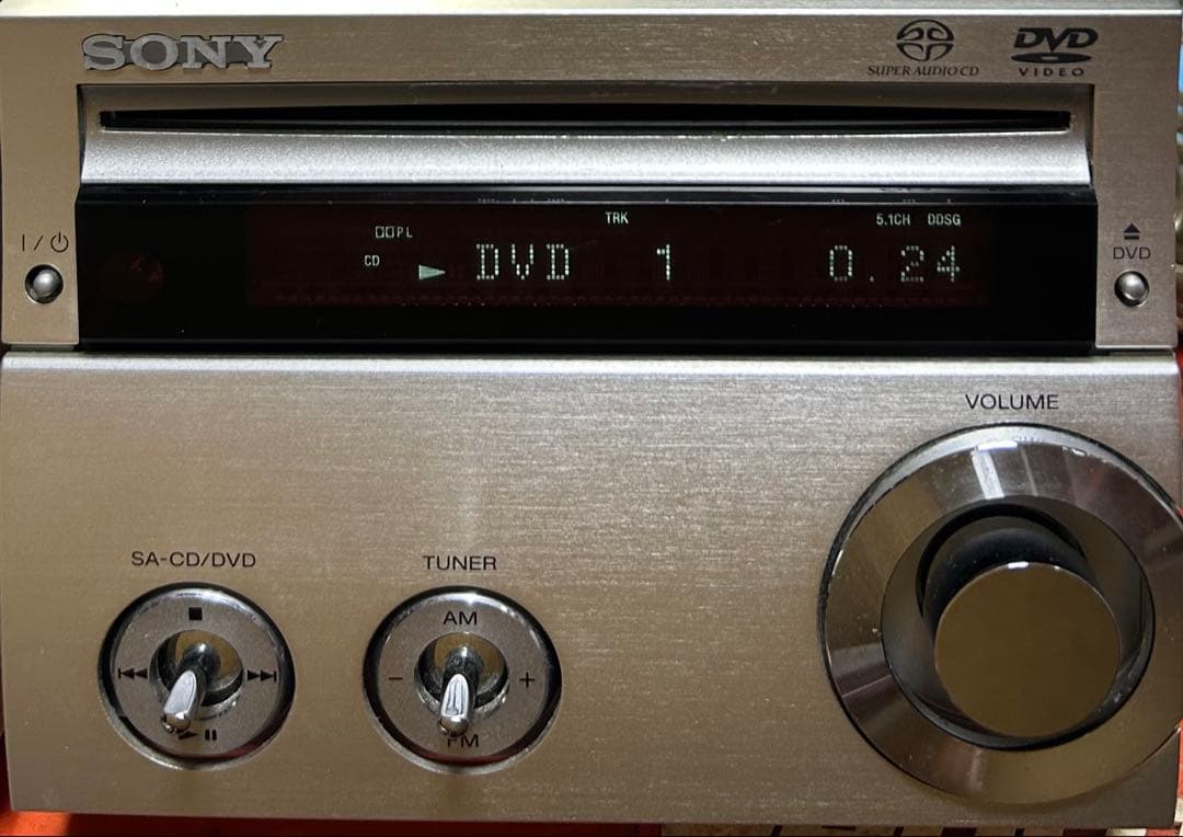 SONY CD、SACD、DVD HCD-SE9 CMT-SE9 リモコンつき
