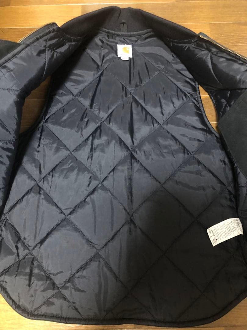 即決 美品 カーハート ベスト ブラック M