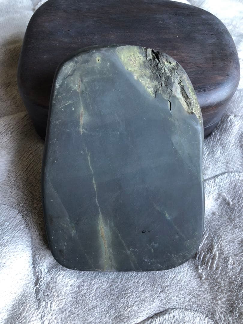 硯　すずり 喜上眉梢紋 端溪硯 文房四寶 書道用品 端渓硯