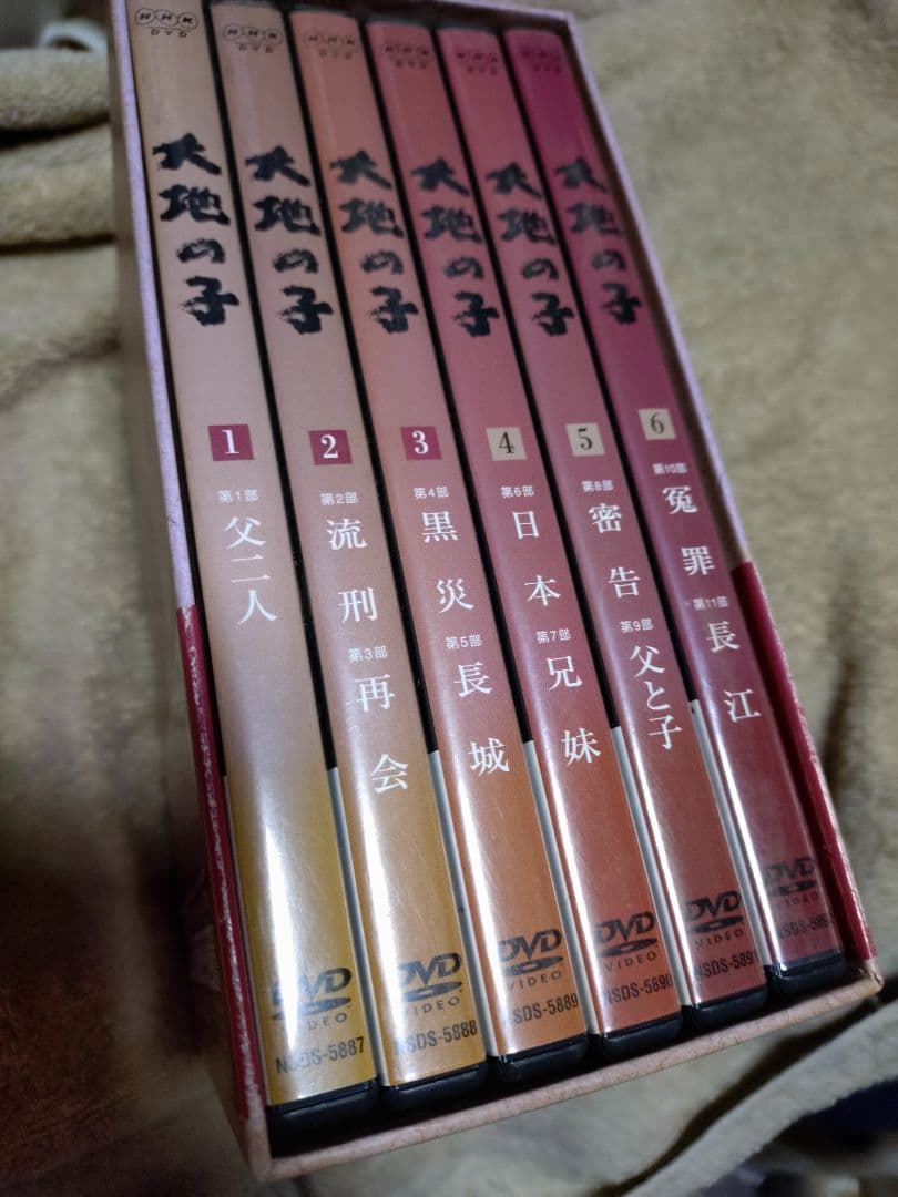 個人所有　美品「大地の子」全6枚組DVD NHKドラマ