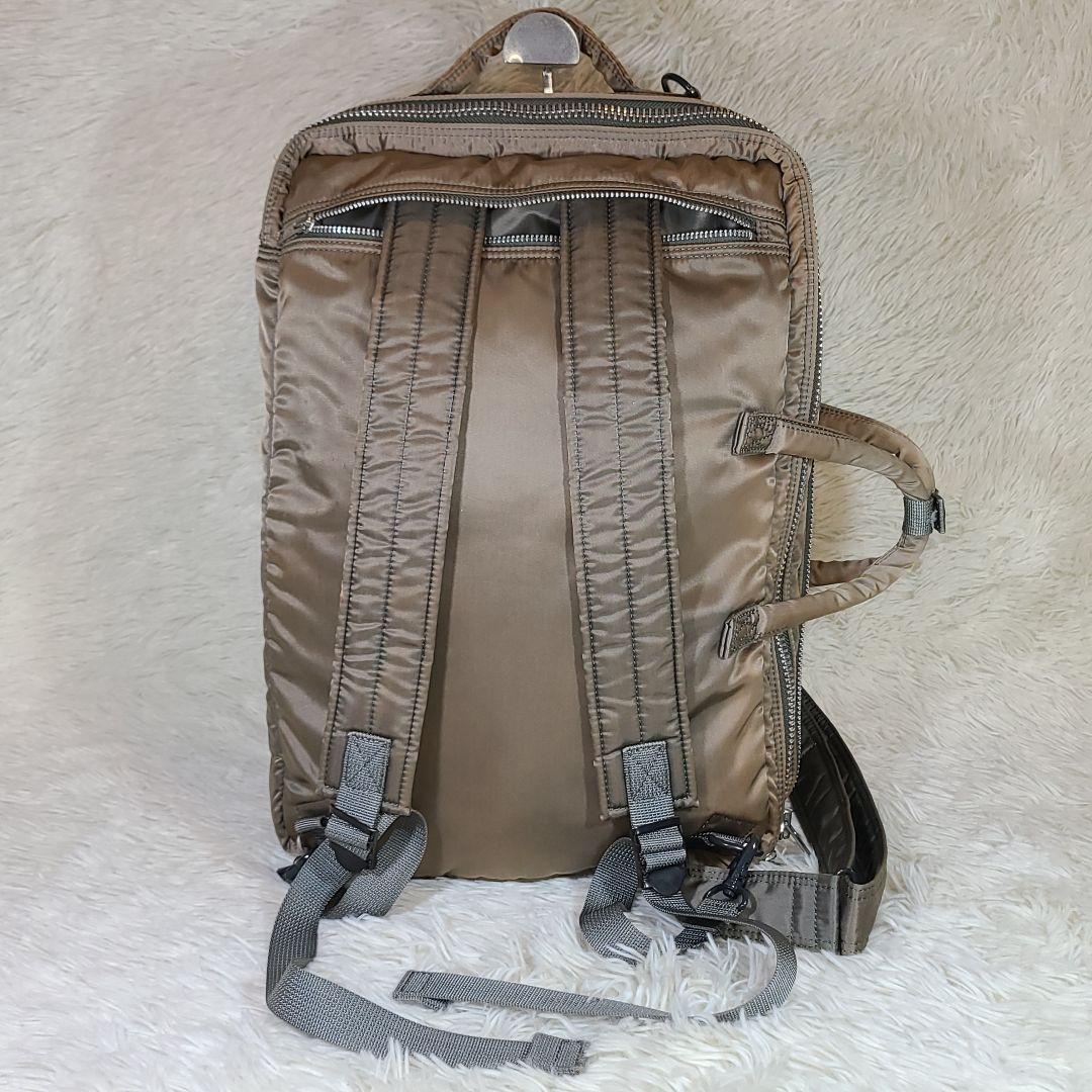 希少【PORTER】ポーター　セージグリーン　3way ビジネスバッグ　リュック