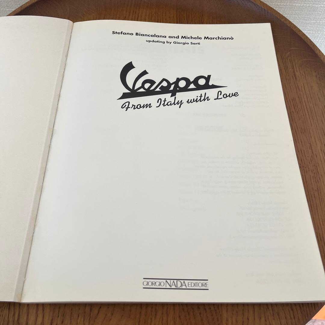 【貴重】　Vespa 　　　　 　　from italy with love