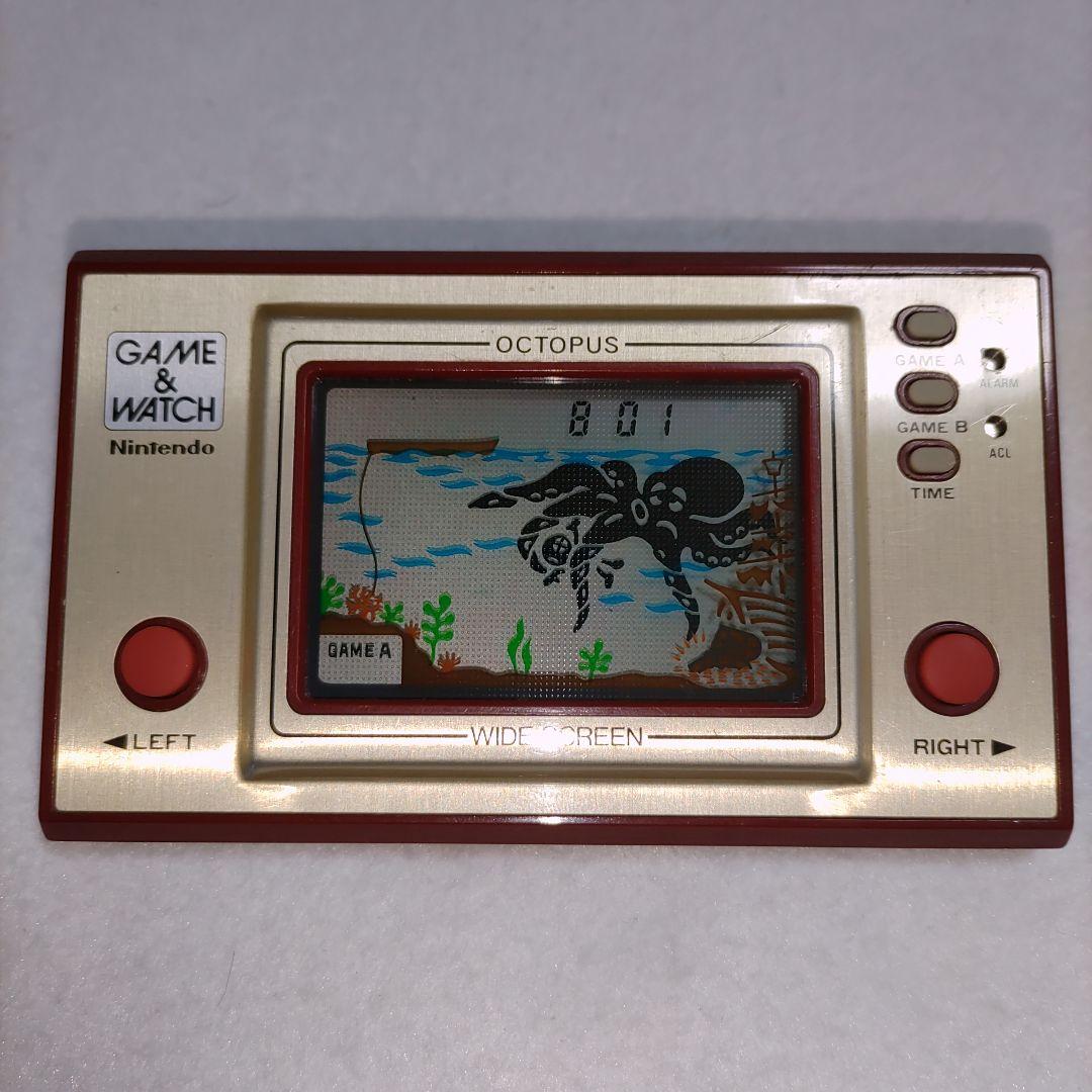 ゲーム＆ウォッチ ワイドスクリーン　オクトパス
