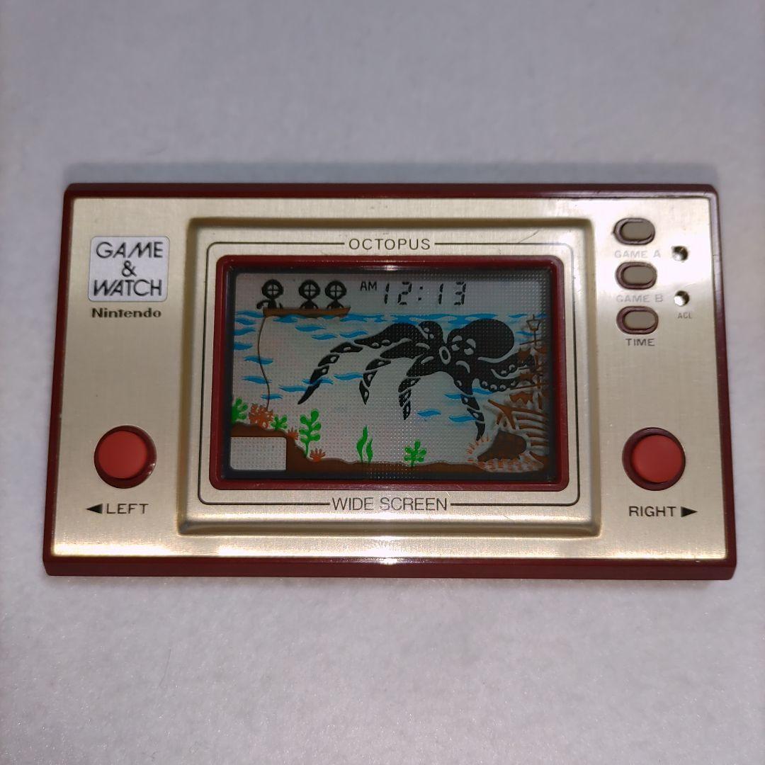 ゲーム＆ウォッチ ワイドスクリーン　オクトパス