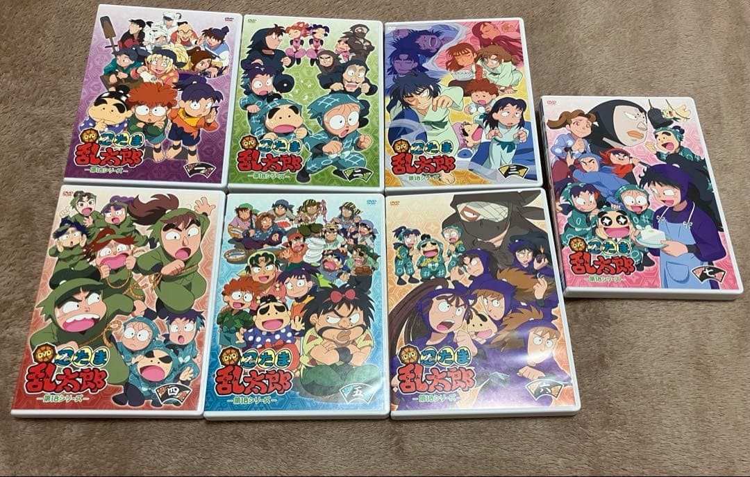 忍たま乱太郎　DVD 第18シリーズ　全巻収納box 初回特典付