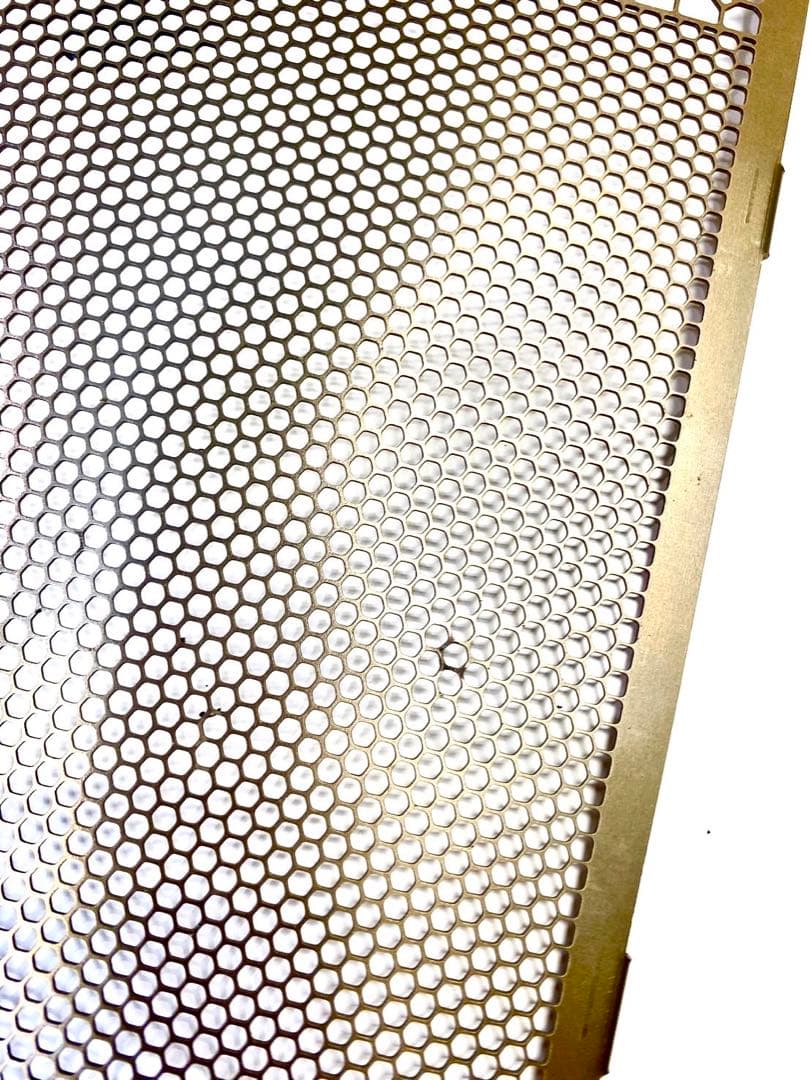 Z900RS チタニウムパワー　チタンメッシュラジエターコアガード