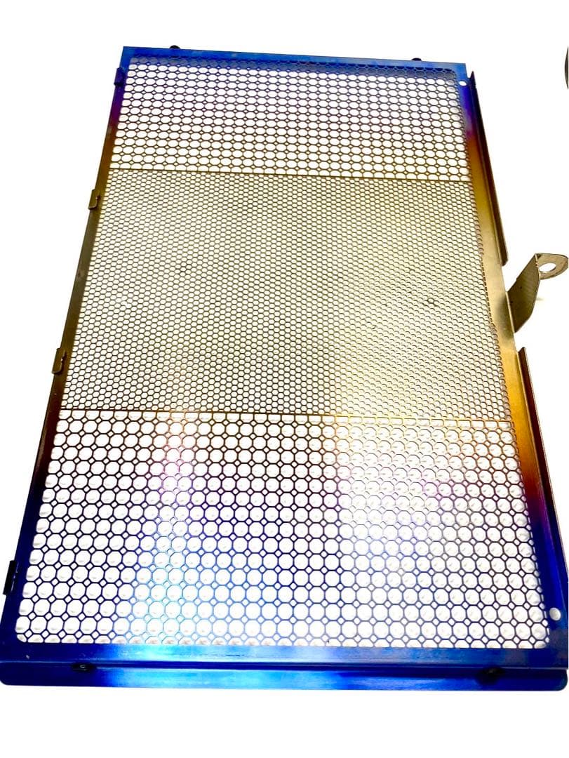 Z900RS チタニウムパワー　チタンメッシュラジエターコアガード