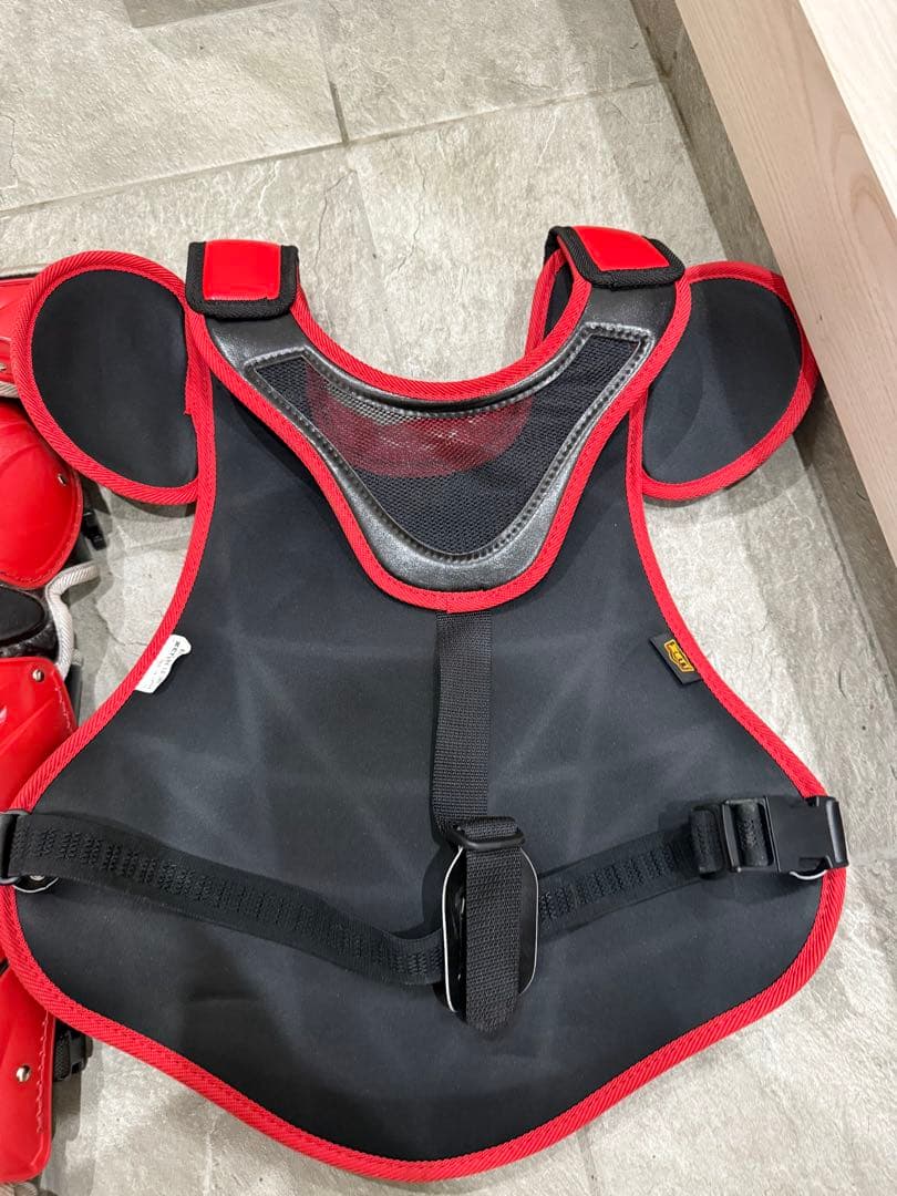 ゼット一般軟式用 プロステイタス キャッチャー防具セット