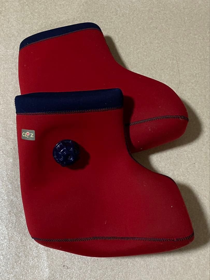 ブーツ型湯たんぽ