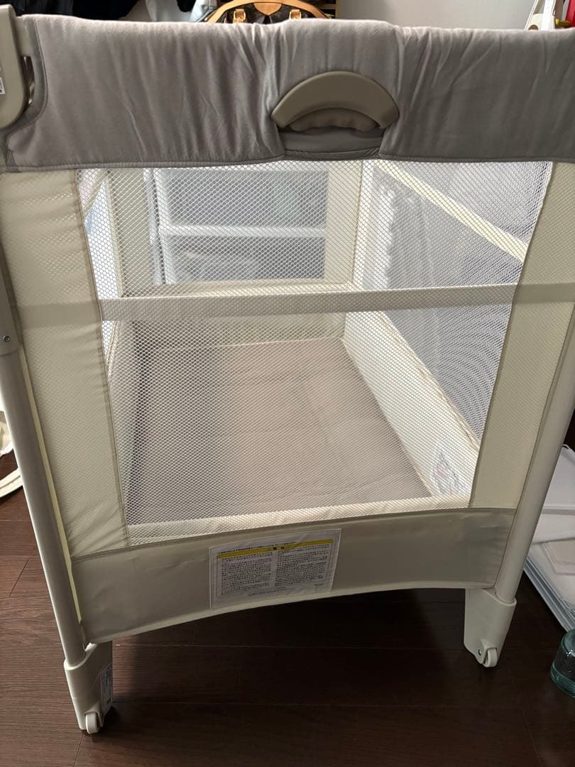 Aprica(アップリカ) ココネルエアープラスABベビーベッドホワイトベージュ