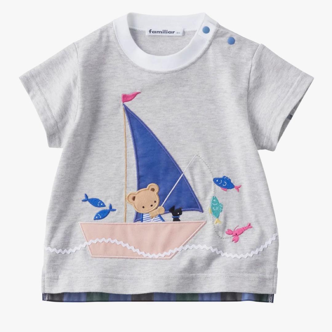 完売品　新品　ファミリア　Tシャツ 100