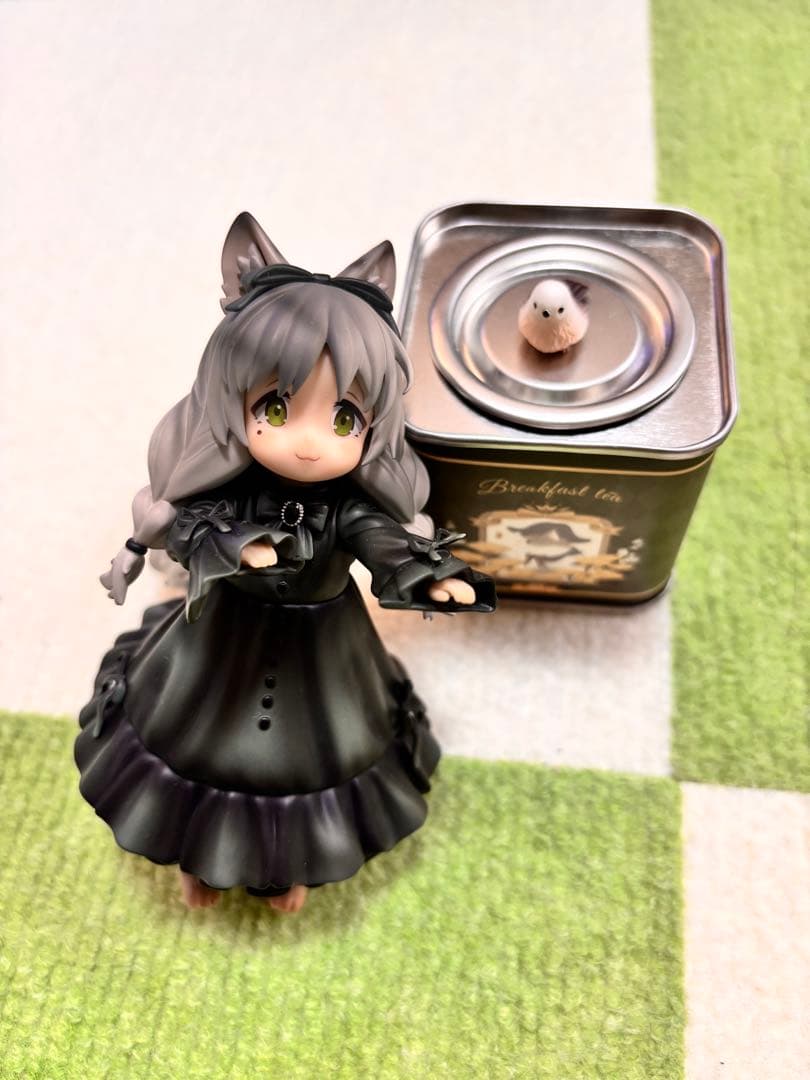 RIBOSE ティータイムキャッツ　リー・ハウ　フィギュア