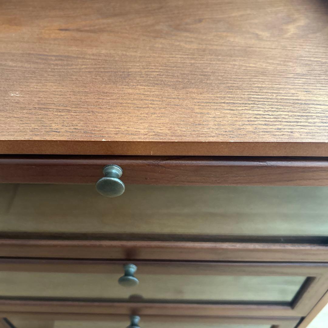 3段引き出し 木製キャビネット ニコアンド nico and