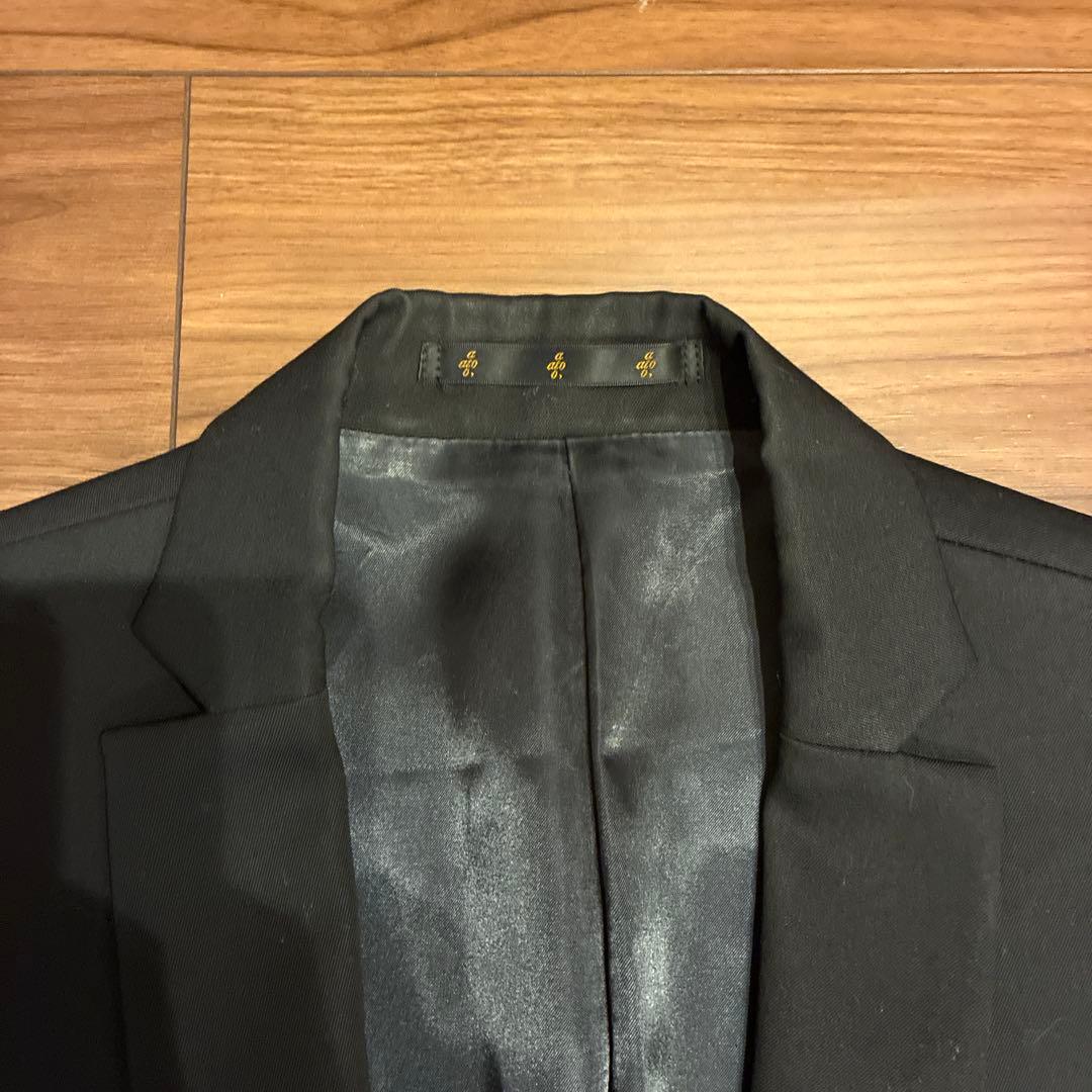 ato テーラードジャケット 黒 ブラック 44