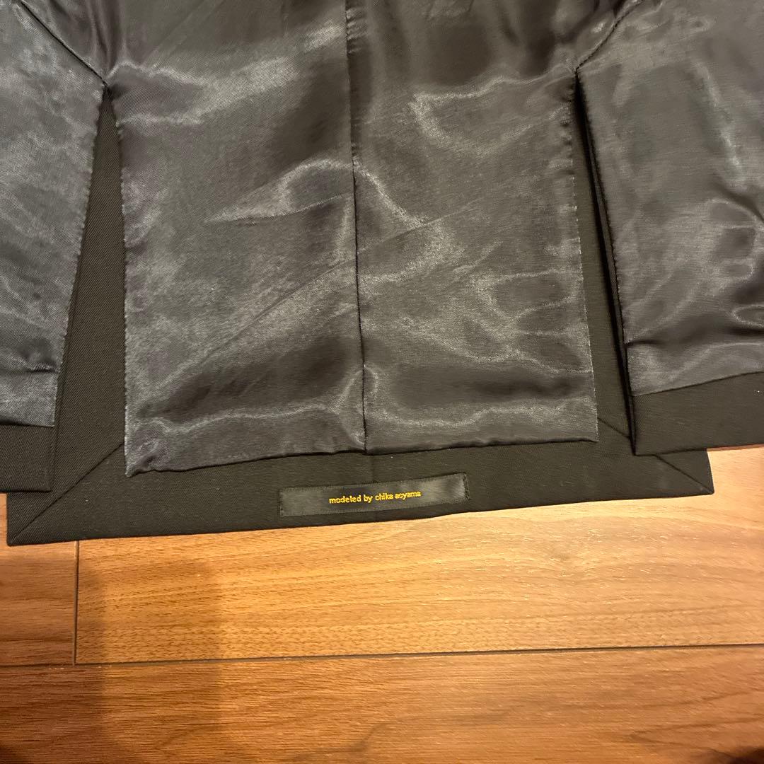 ato テーラードジャケット 黒 ブラック 44