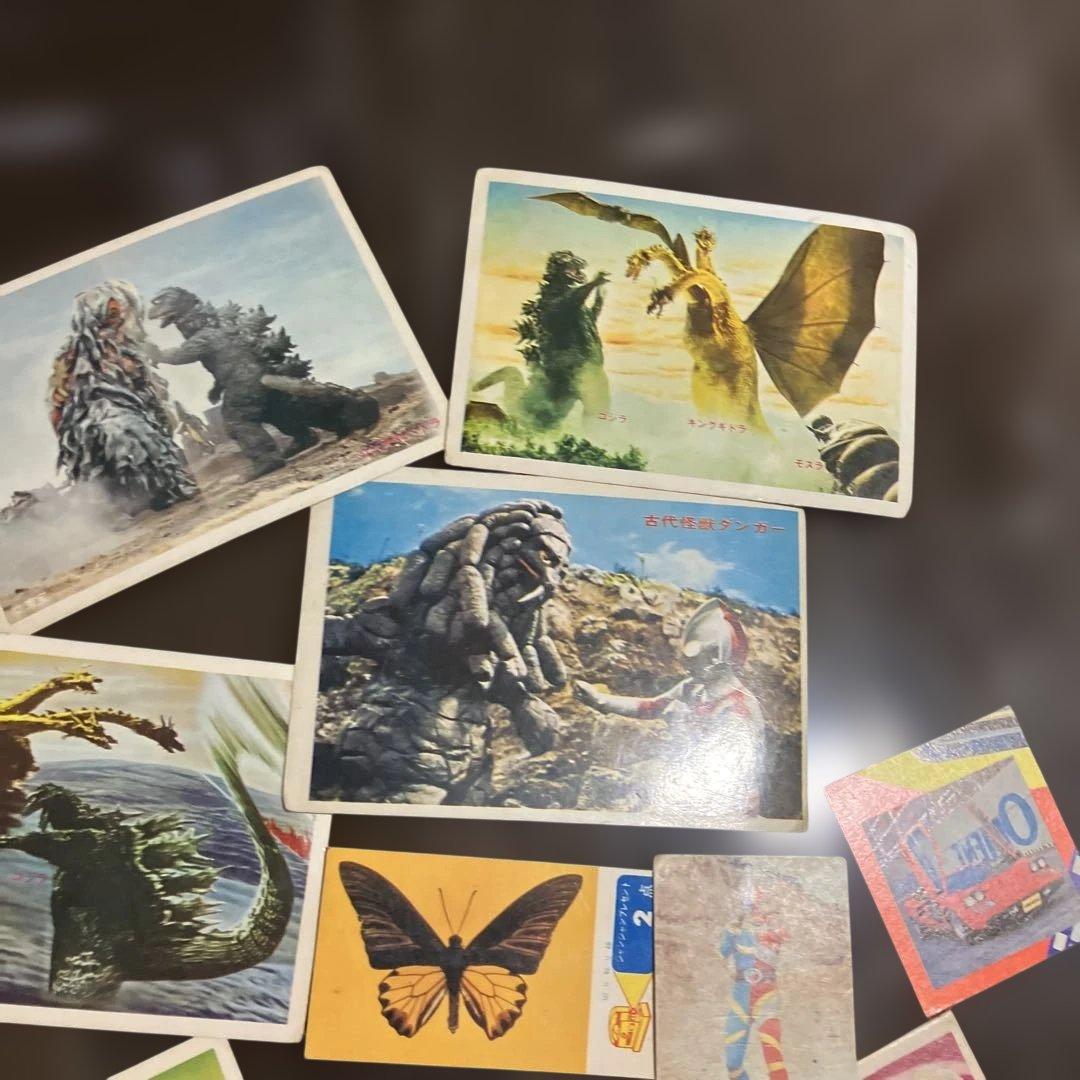 昭和30年代後半～40年代前半向け★東映★ゴジラ多め★蝶★カードコレクション