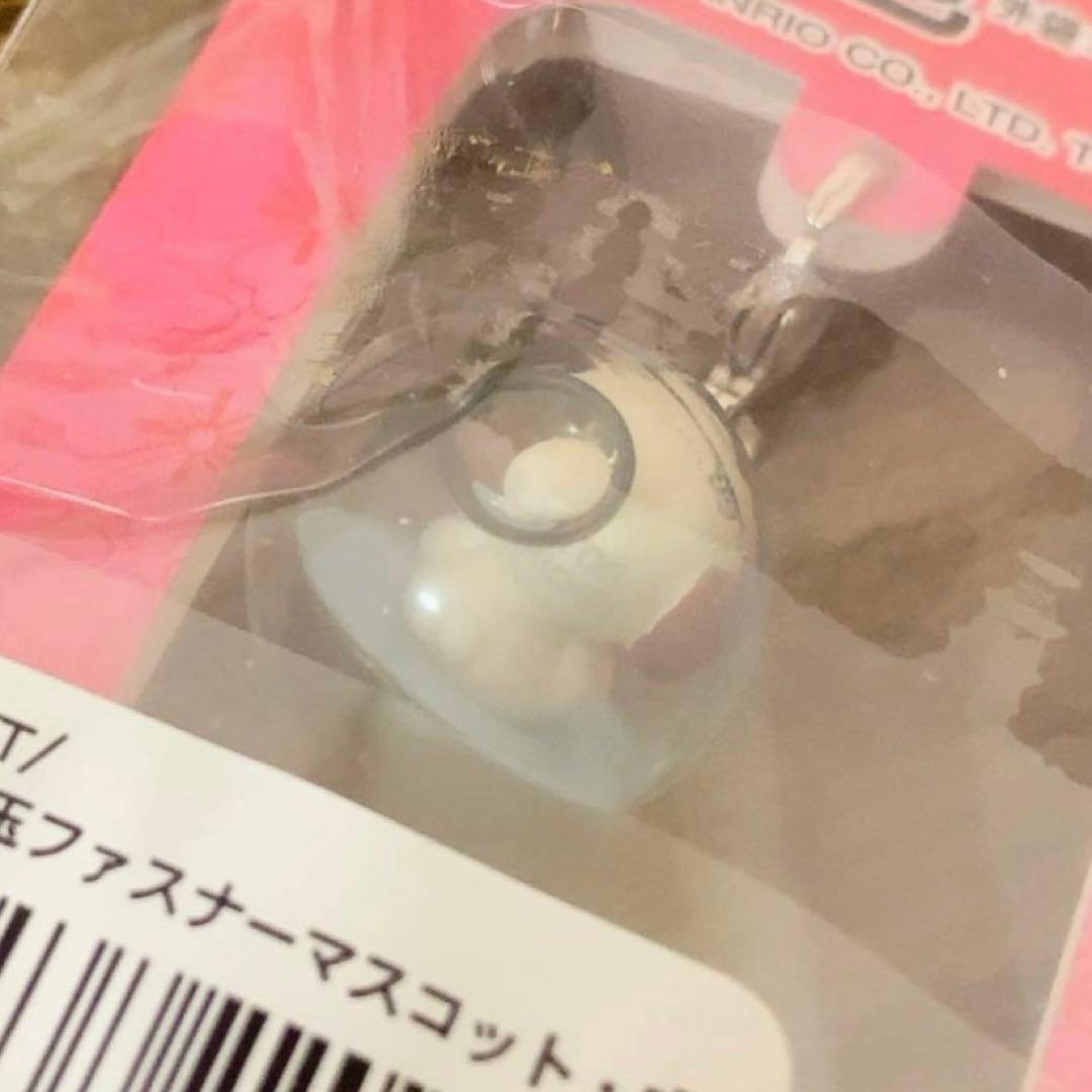 【希少】ハローキティ 根付 　十二支　戌　水入り丸玉　ファスナーマスコット