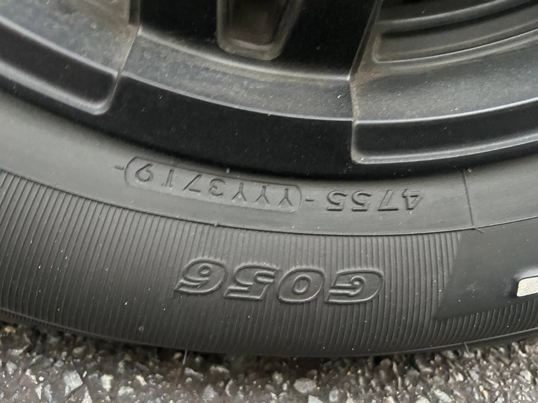 キャラバン タイヤホイール4本セット