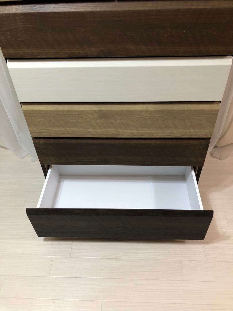 フィナンシェさま専用！ 北欧風カラフル6段チェスト