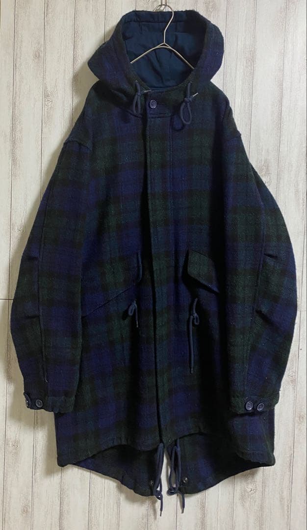 ジャケット・アウター SUPREME Harris Tweed wool fishtail parka