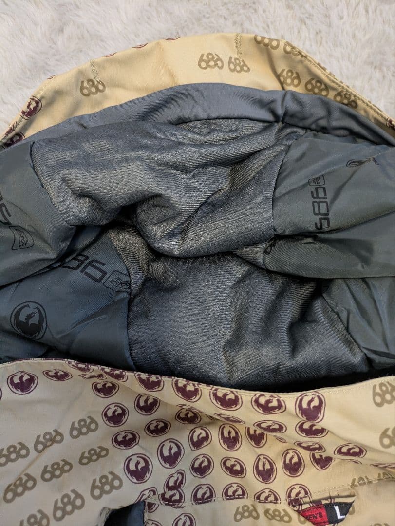 限定値下げ　686×DRAGON 限定 TIMES LINE スノーボードウェア