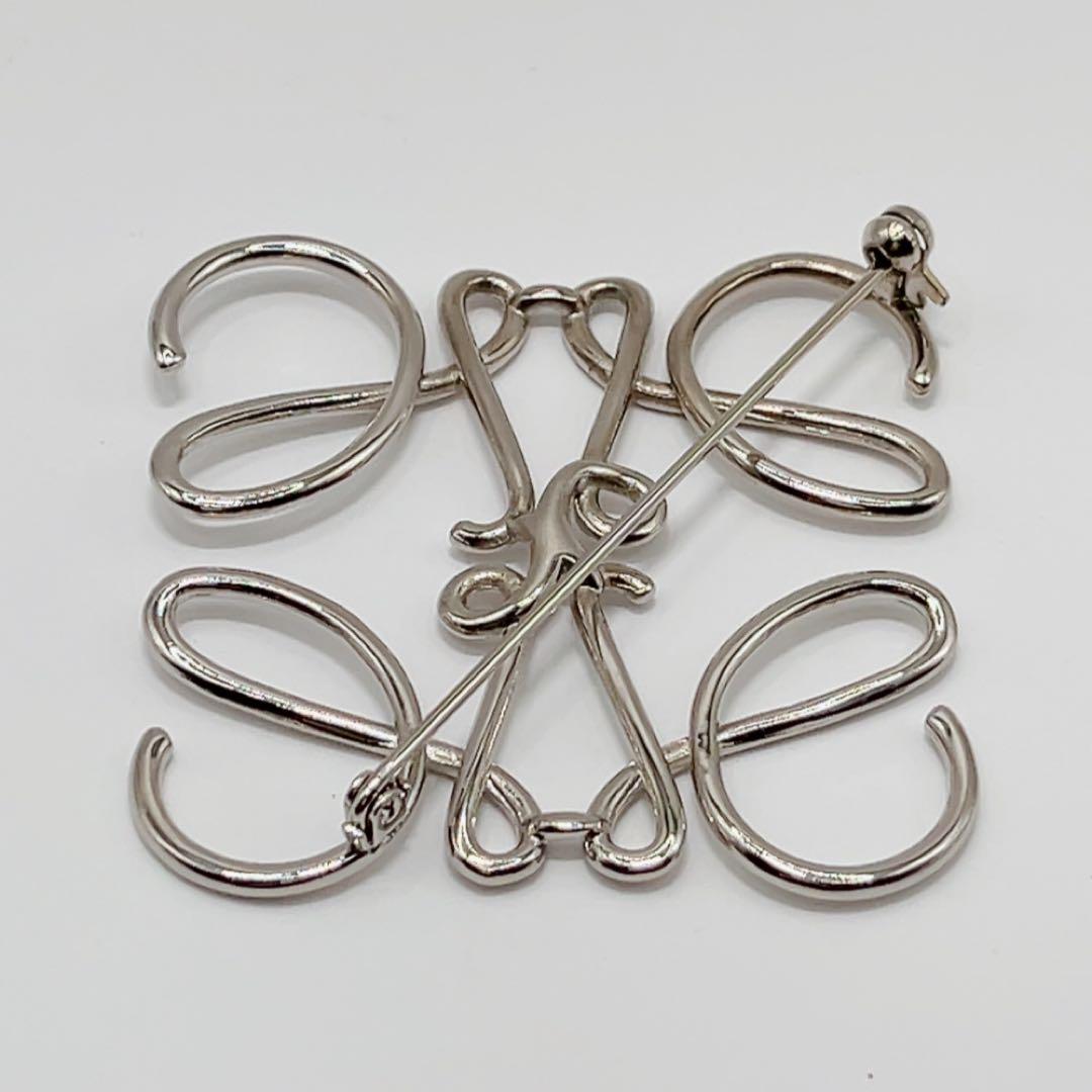 美品✨【LOEWE】 ロエベ アナグラム ブローチ 正規　箱・保存袋あり