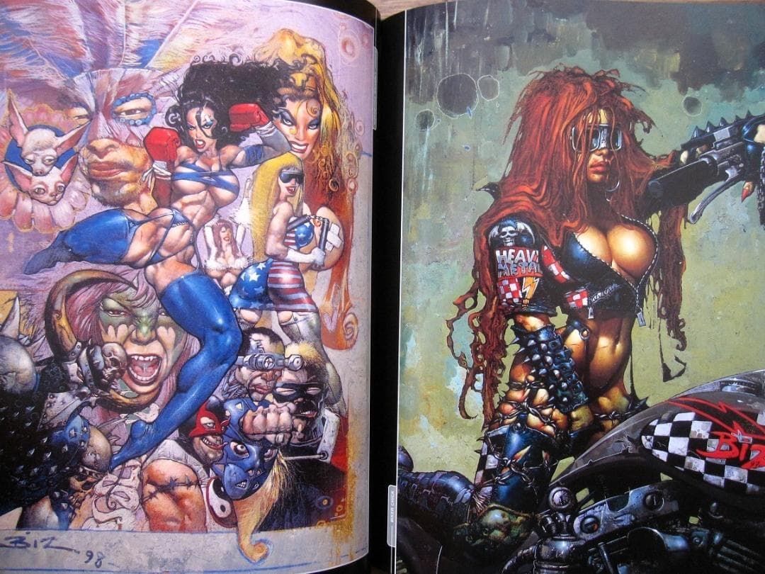 画集　The Art of Simon Bisley　サイモン・ビズレー