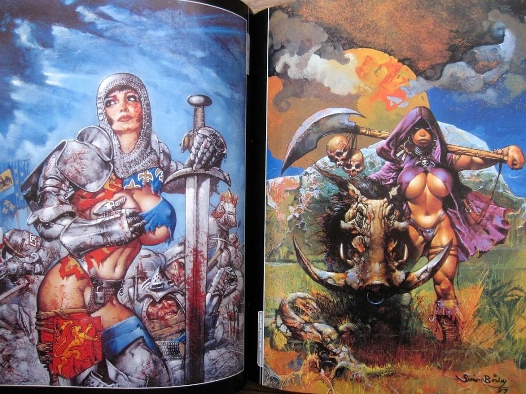 画集　The Art of Simon Bisley　サイモン・ビズレー