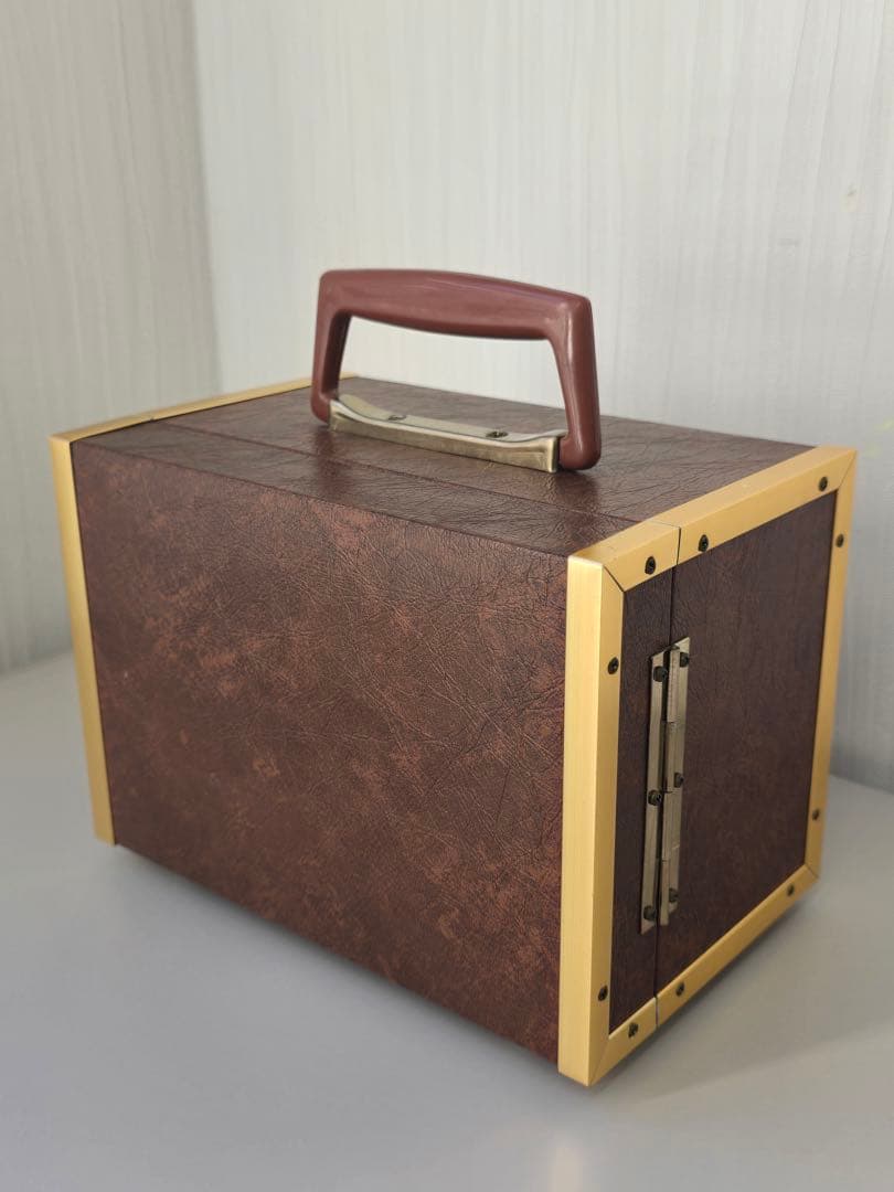 未使用•昭和レトロ 藝夢堂 天山 麻雀牌 最高級 ★5段収納BOX付き★