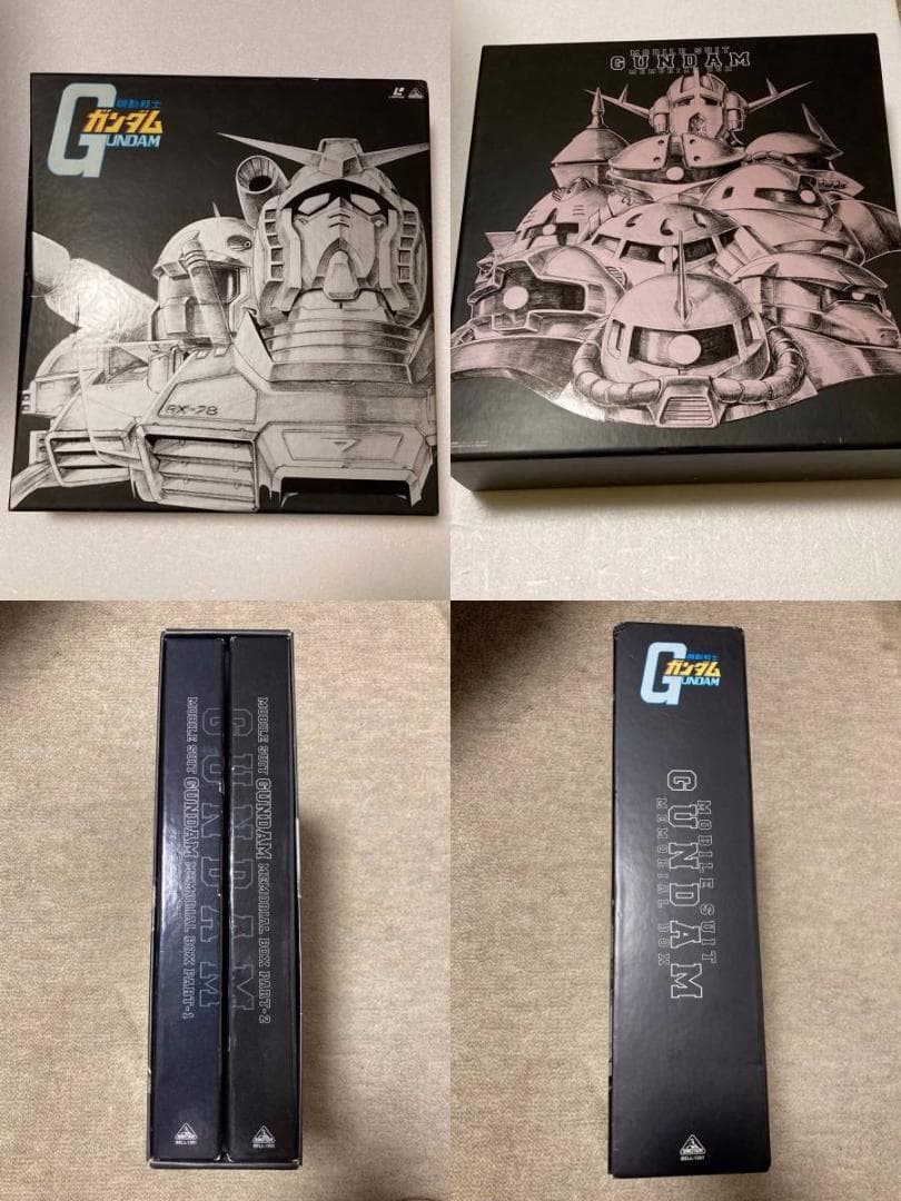 機動戦士ガンダム　初代TV版　Part1・Part2 レーザーディスク