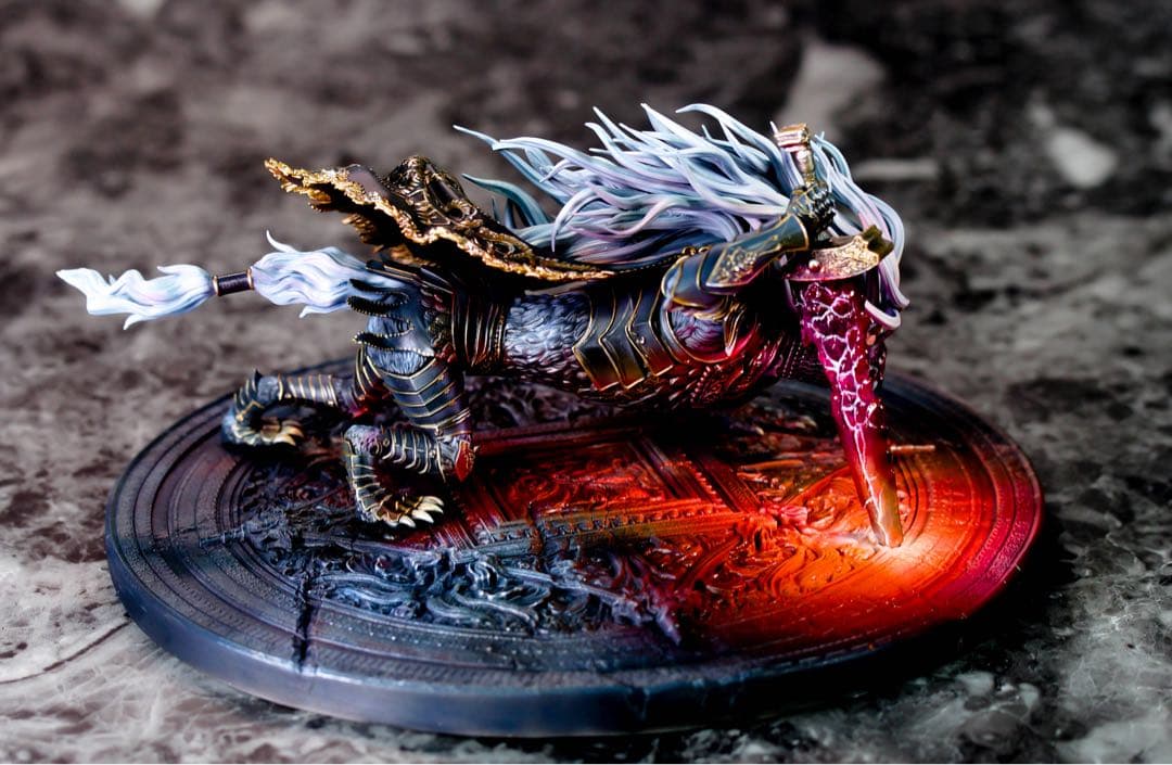 送料込 エルデンリング 黒き剣のマリケス19cm. 未塗装・未組立 レジンキット