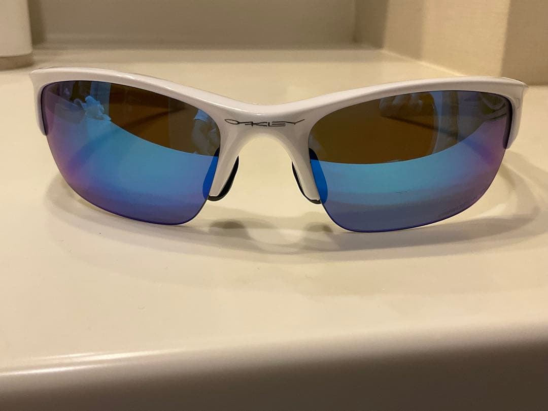 OAKEY HALF JACKET 2.0 ホワイト×偏光ブルー