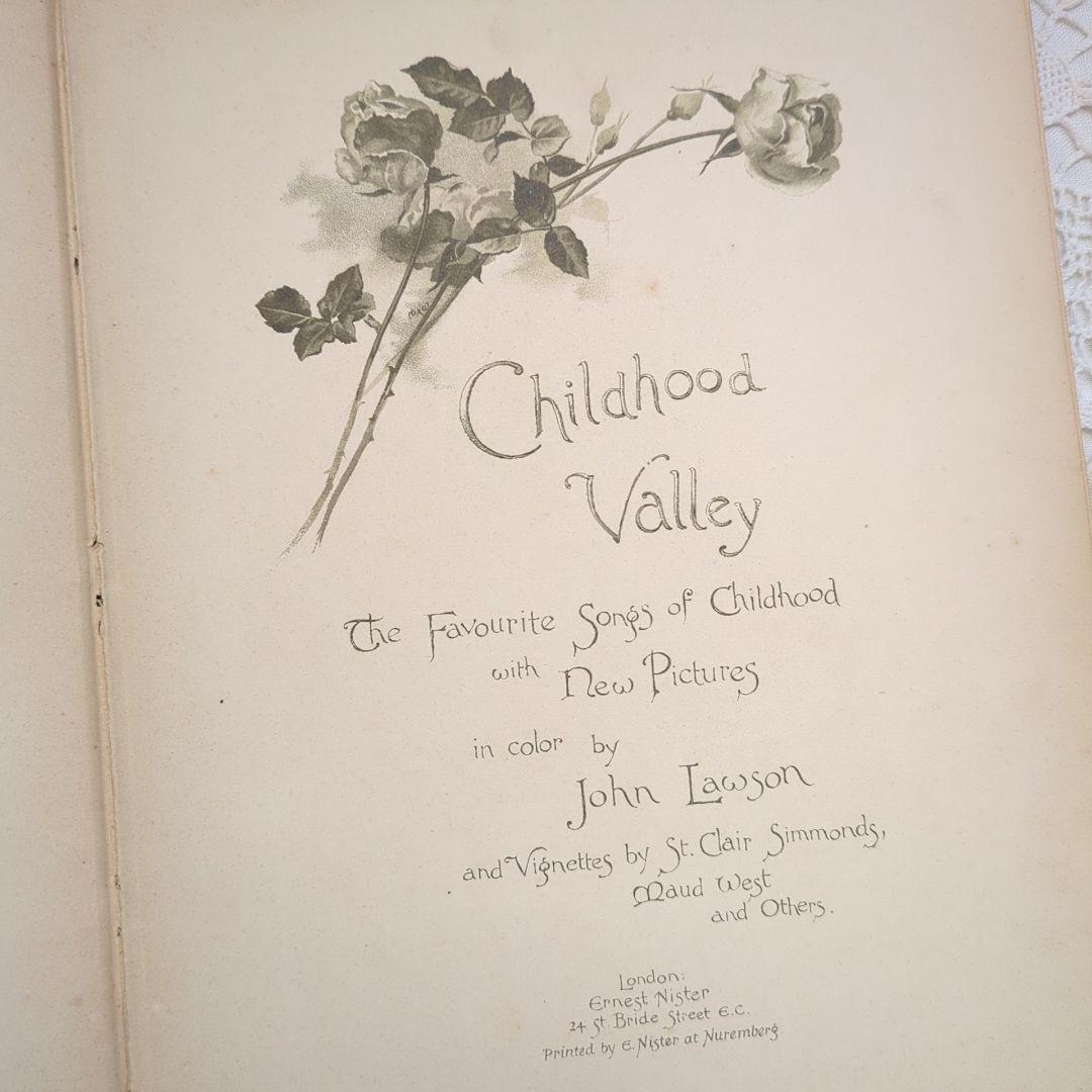 超稀少1890アーネストニスター絵本 初版本 アンティーク ヴィクトリアン 洋書