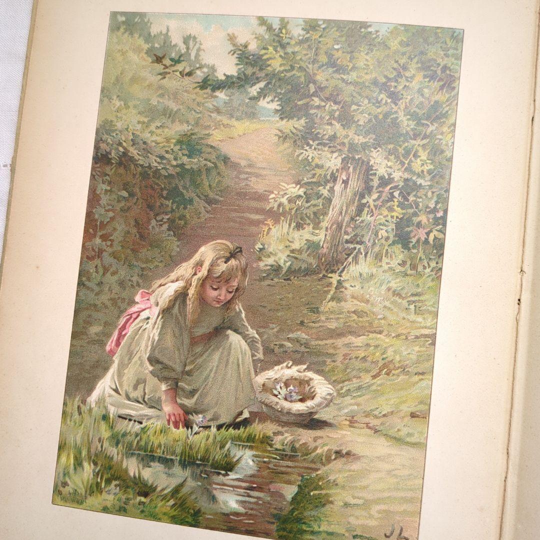 超稀少1890アーネストニスター絵本 初版本 アンティーク ヴィクトリアン 洋書