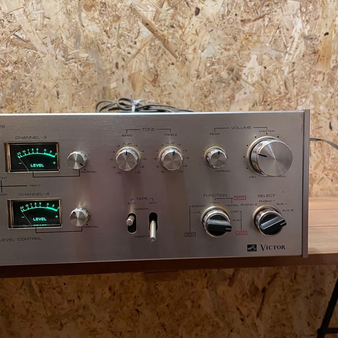 Victor MCA-V9 4ch アンプ クアドラフォニック ビクター 70s