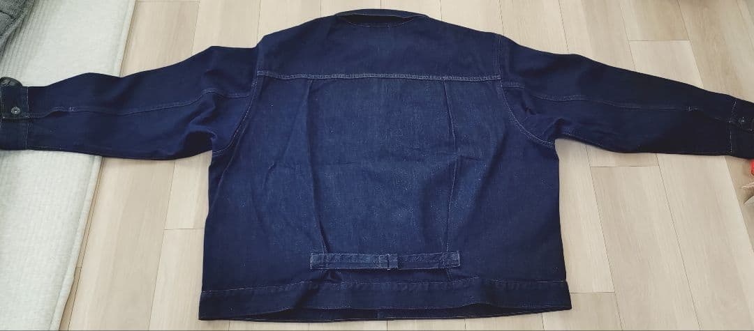 【新品未使用】ユニクロ　デニム　トラッカージャケット 4XL 濃紺
