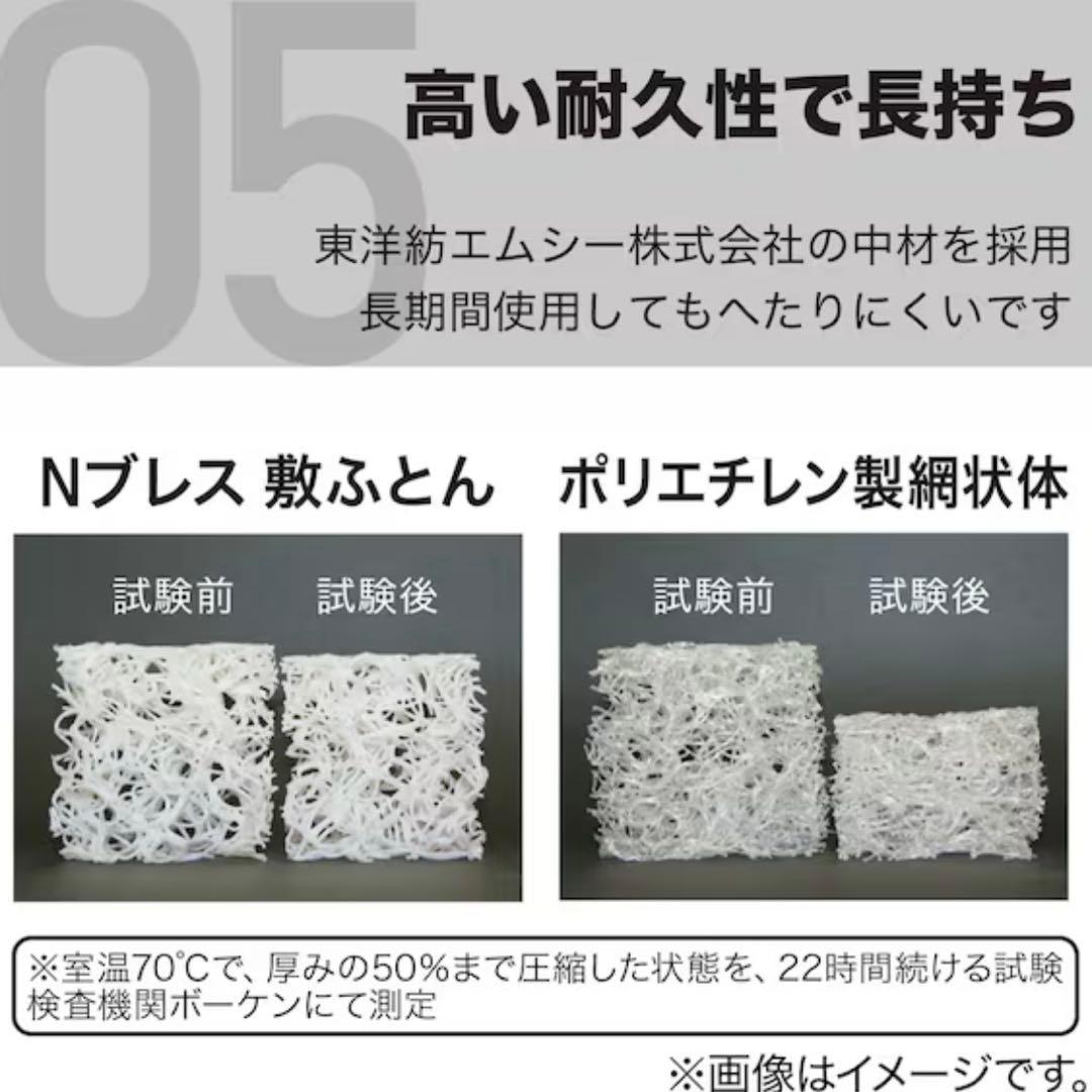 ニトリ マットレス敷き布団　セミダブル　Nブレス