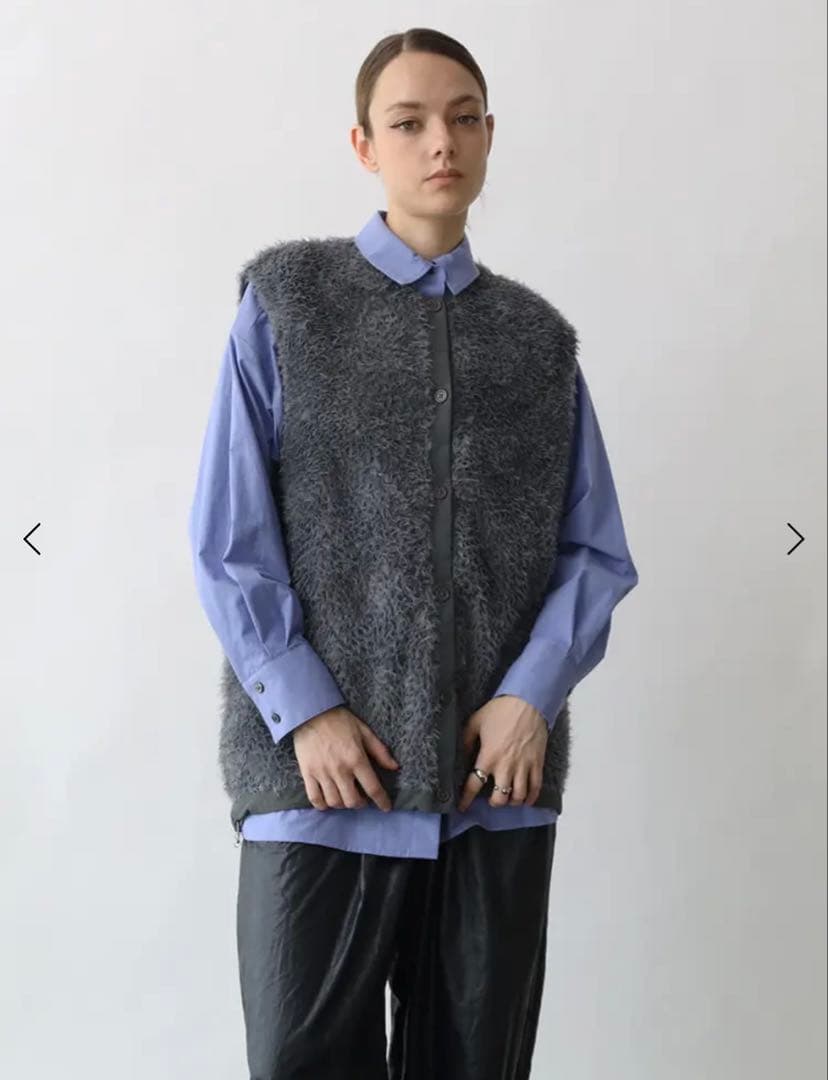 Aga×HiROMITHiSTLE リバーシブルファーベスト　新品　ヤマダヤ