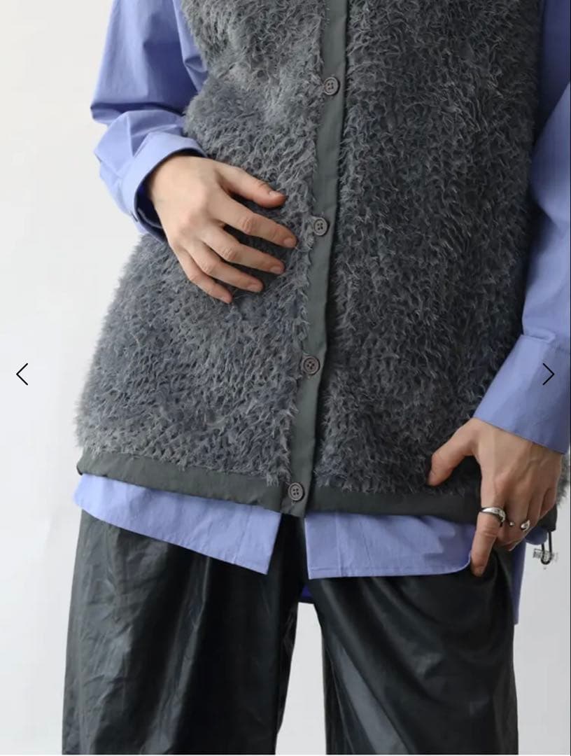 Aga×HiROMITHiSTLE リバーシブルファーベスト　新品　ヤマダヤ