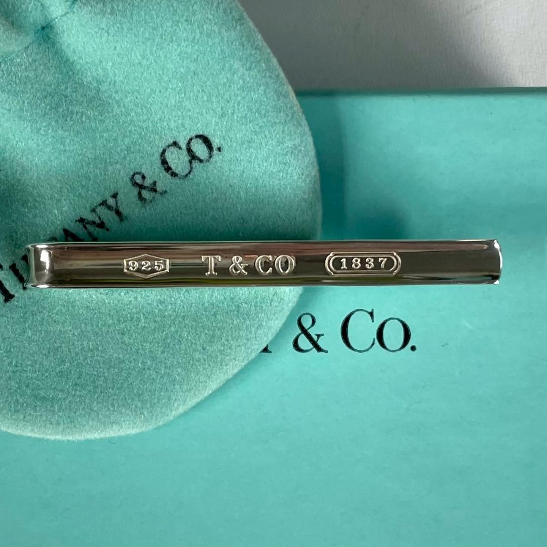 超美品 TIFFANY&Co. ネクタイピン 名作 1837 シルバー925