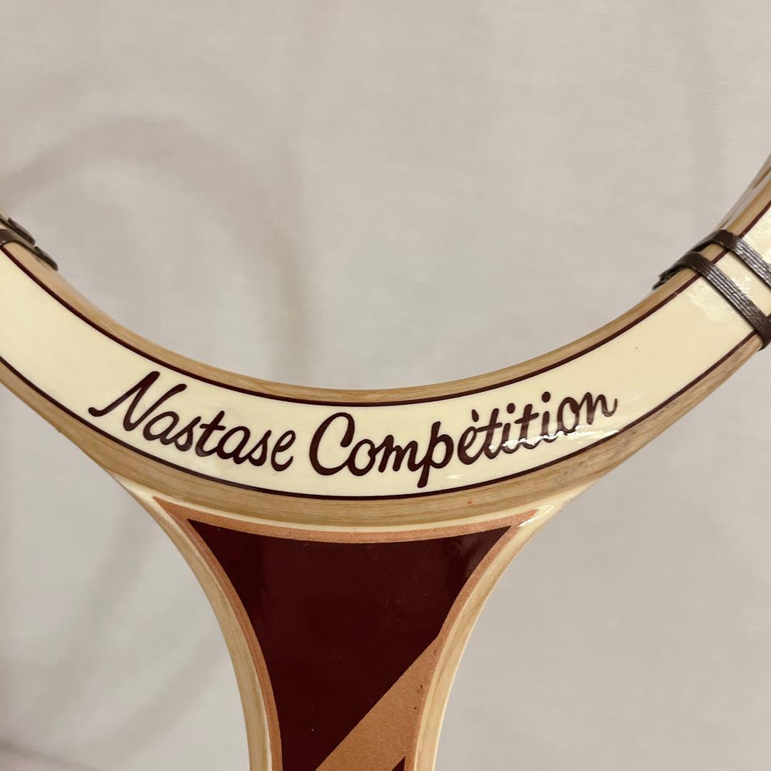 希少 70s アディダス ナスターゼ ウッドラケット ベルギー製 ハンドクラフト