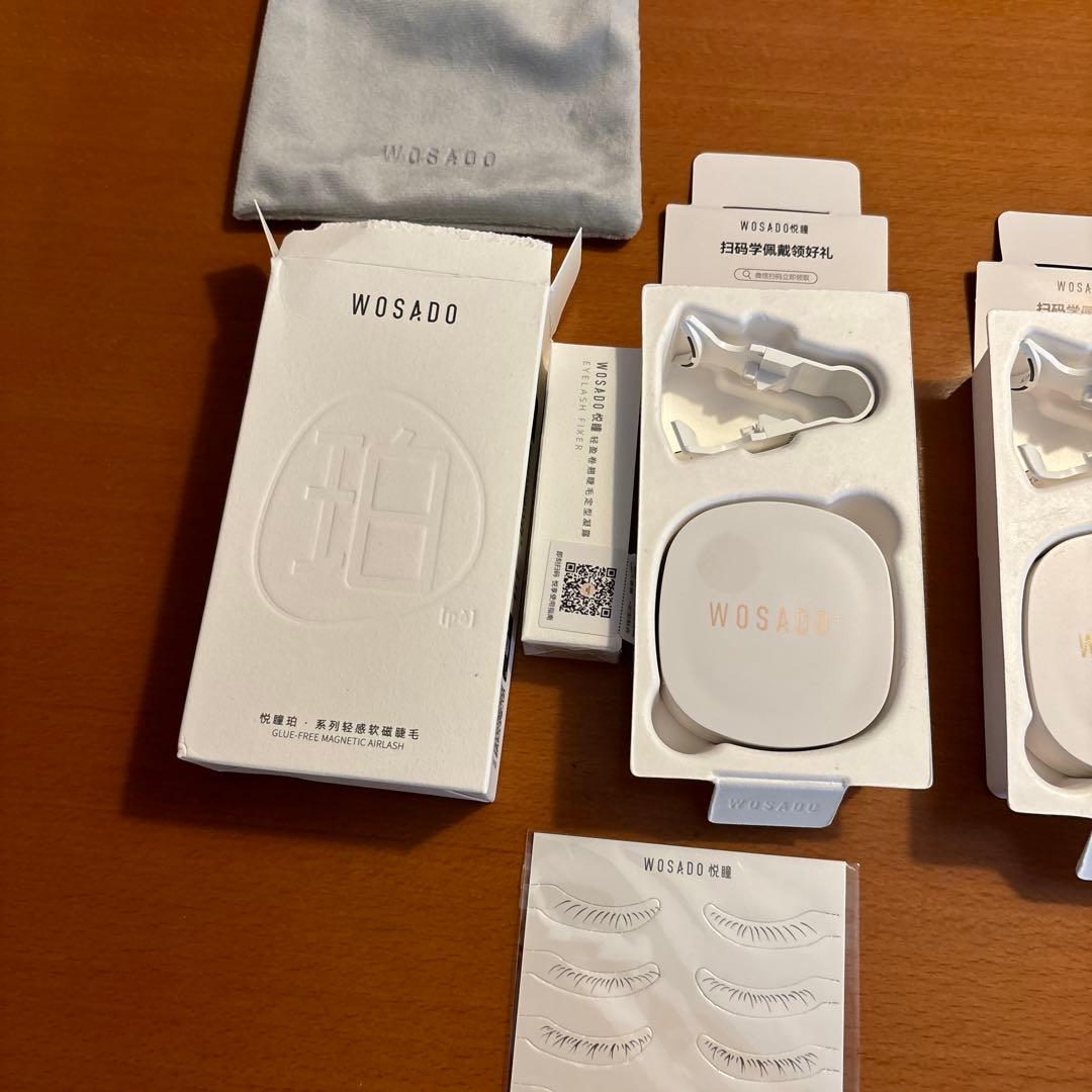 WOSADO つけまつげ　マグネット　2セット