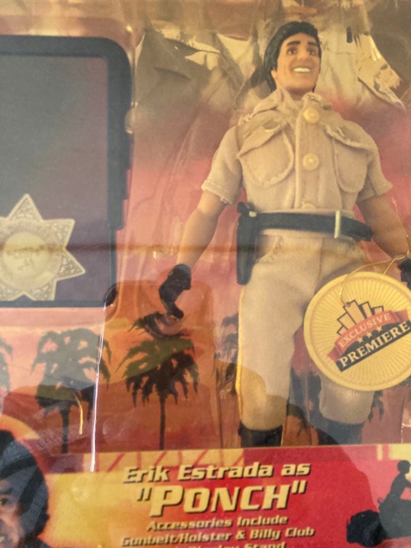 『白バイ野郎ジョン&パンチ（CHiPs）』チップス　フィギュア２種