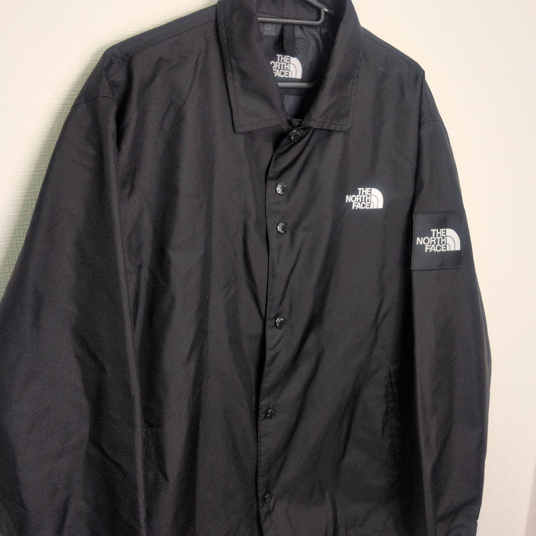 美品　THE NORTH FACE ノースフェイス コーチジャケット　黒　L