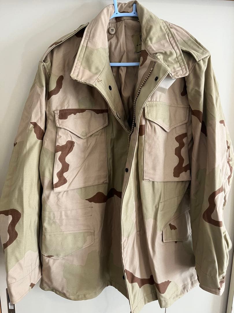 【美品】ミリタリージャケット カモフラージュ柄 サイズ8 タグ付き