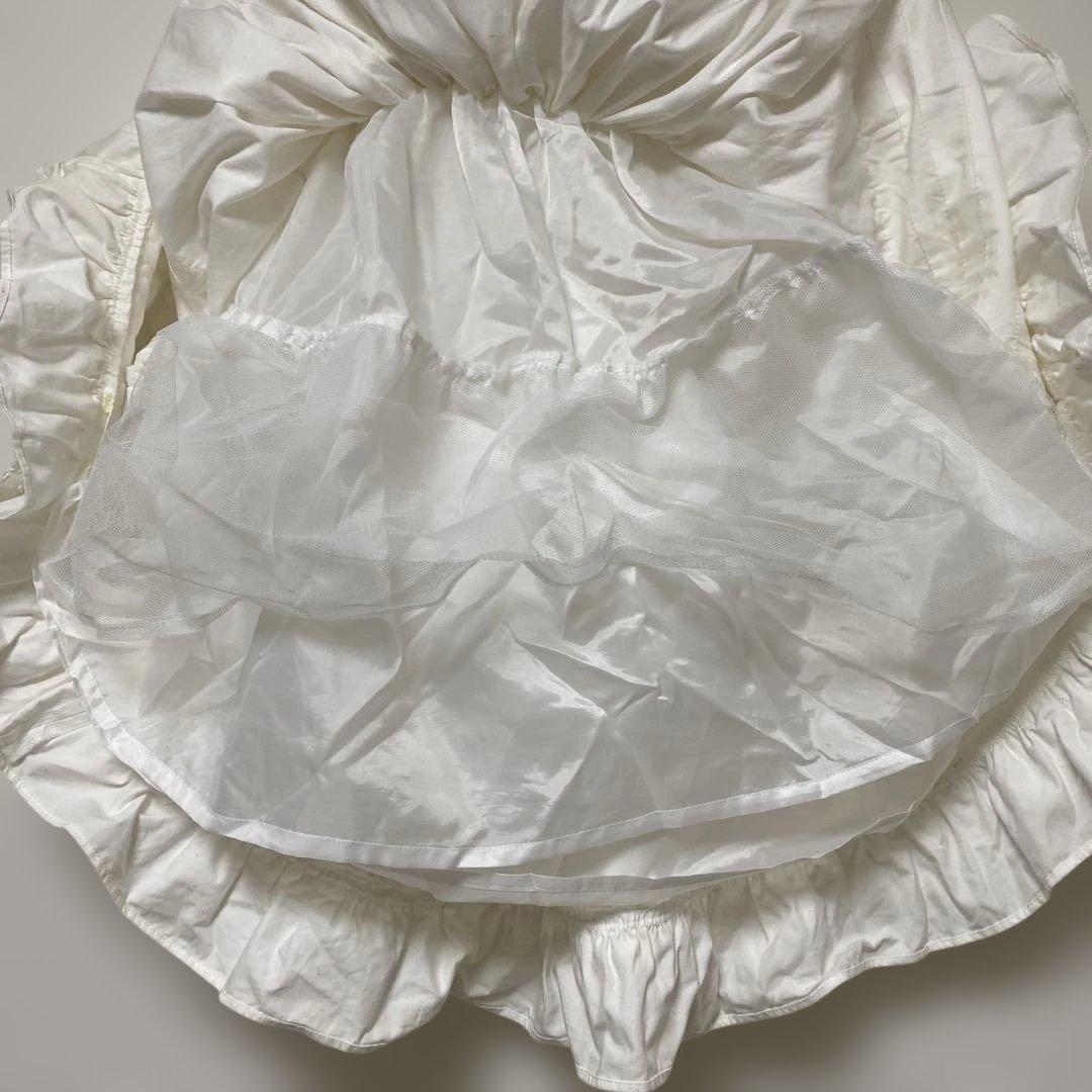 BABY THE STARS SHINE BRIGHTフリル付きホワイトスカート