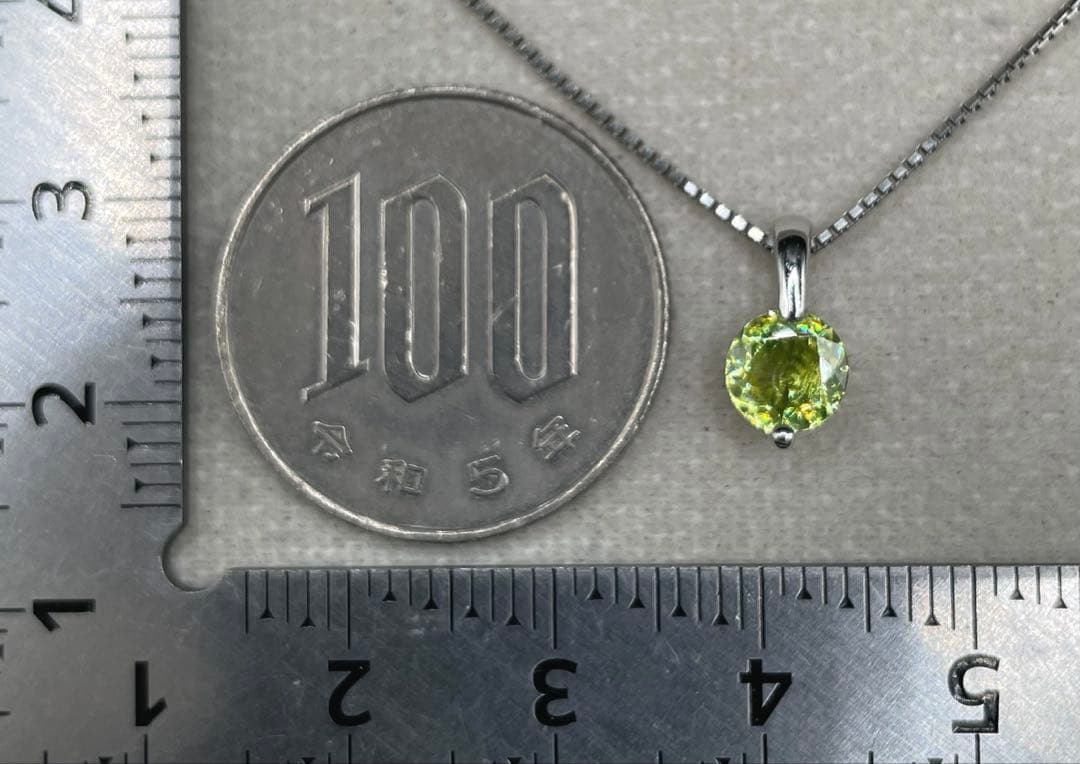 専用JA97★高級 スフェーン0.7ct 純プラチナ ペンダントヘッド 鑑付